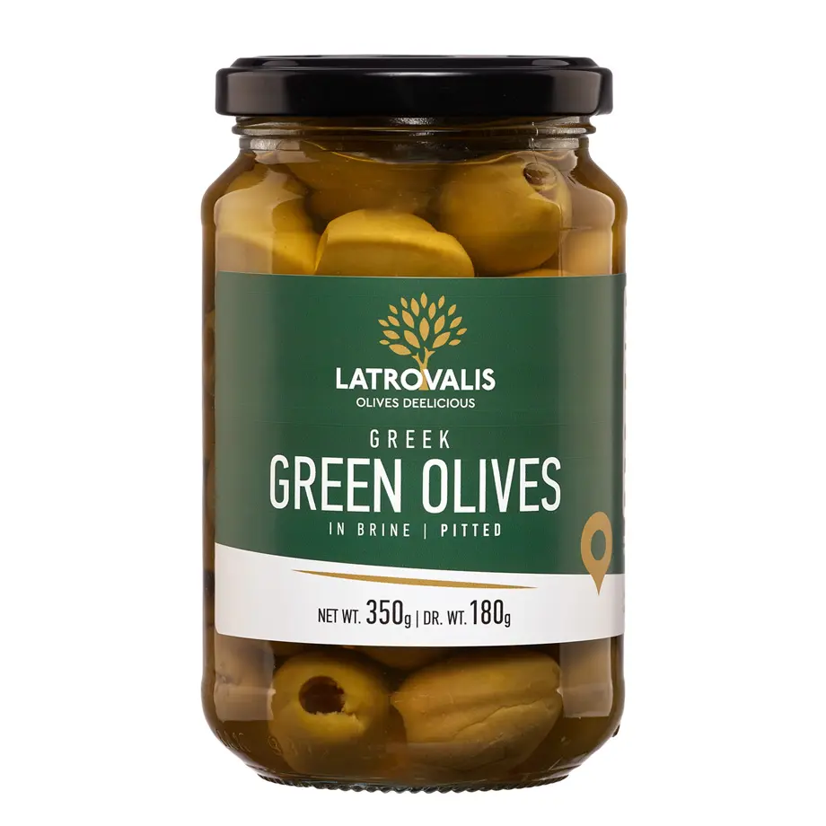 Oliwki zielone drylowane 350/180 g Latrovalis 