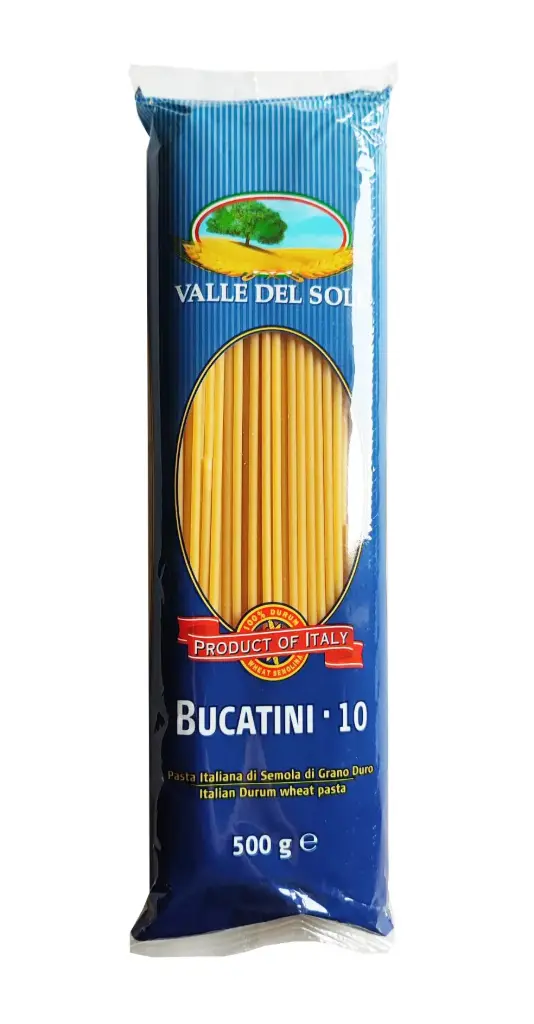 Makaron Bucatini (spaghetti rurki) Durum 500 g Valle Del Sole/10 