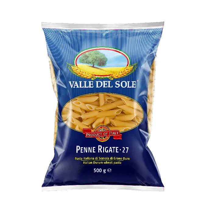 Makaron Penne Rigate (rurki skośne) Durum 500 g Valle Del Sole/27 