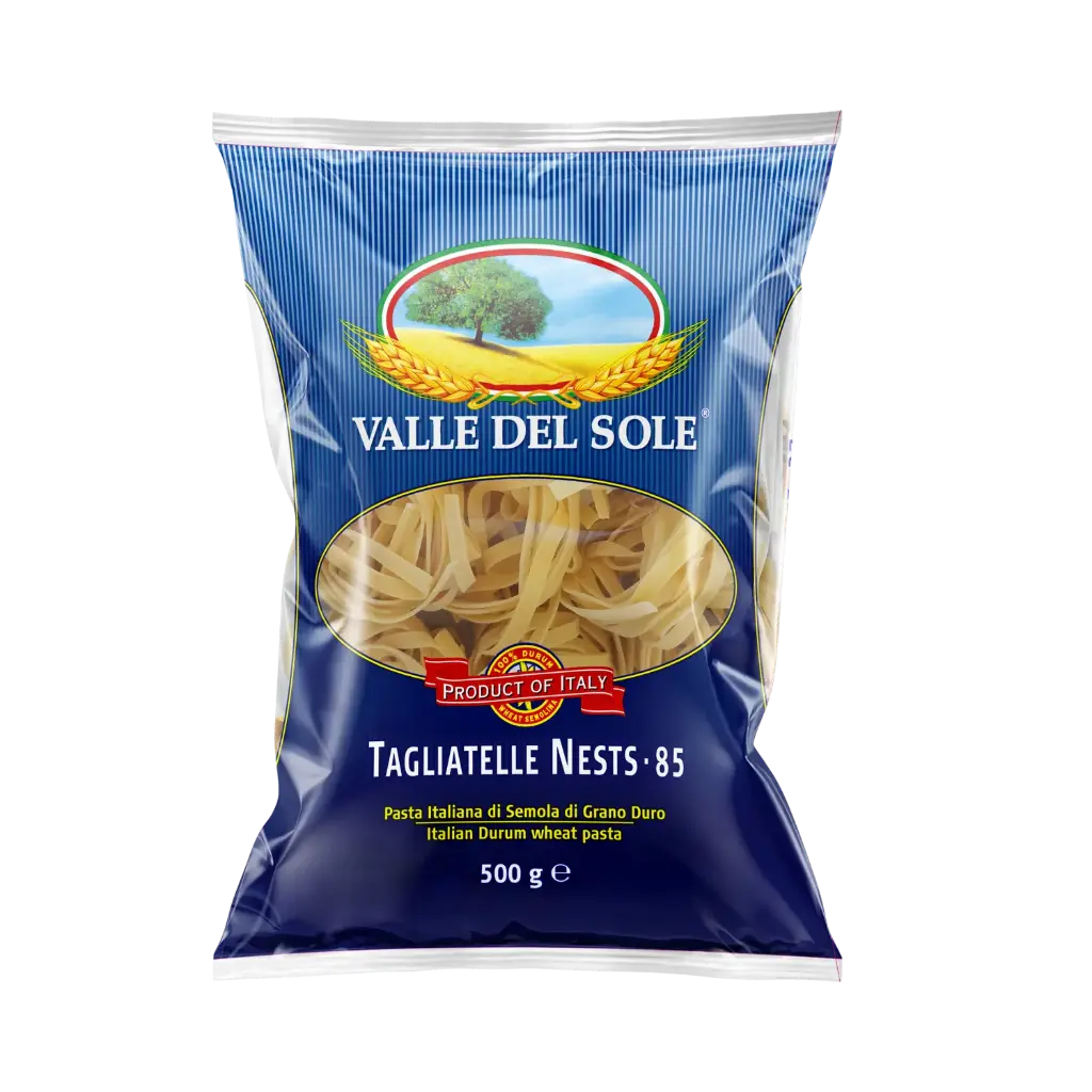 Makaron Tagliatelle (wstążki gniazda) Durum 500 g Valle Del Sole/85 