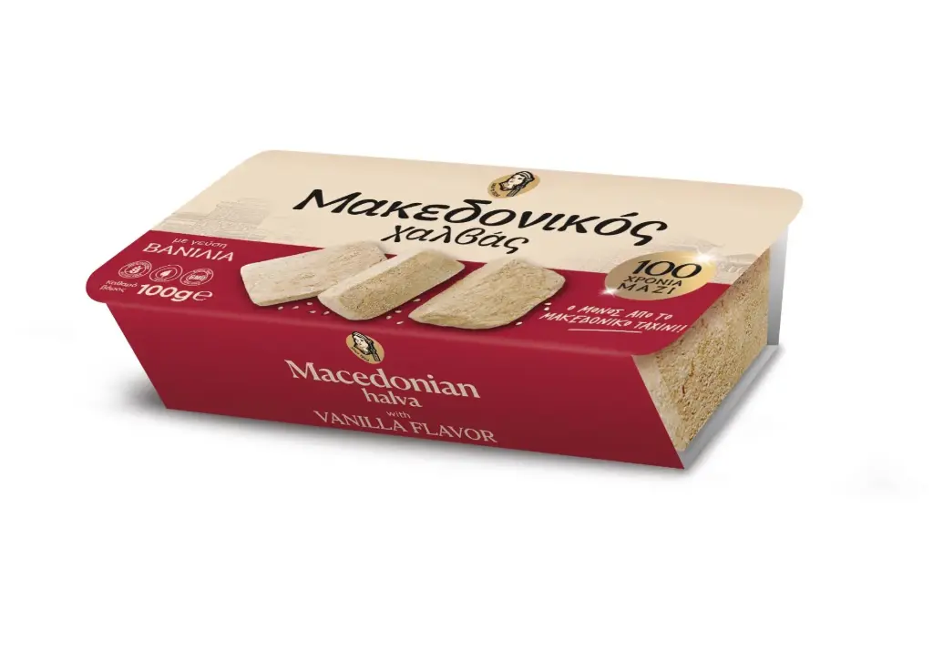 Chałwa grecka sezamowa 100g MACEDOŃSKA 