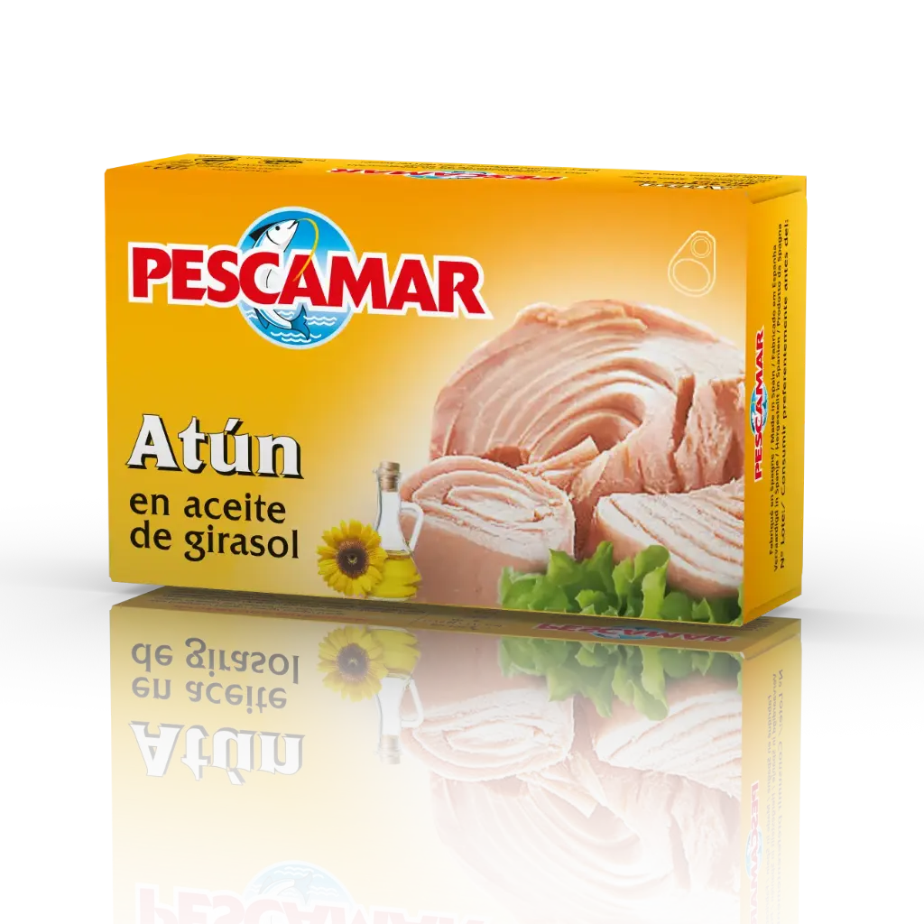 Tuńczyk w oleju roślinnym 110g/72g PESCAMAR 