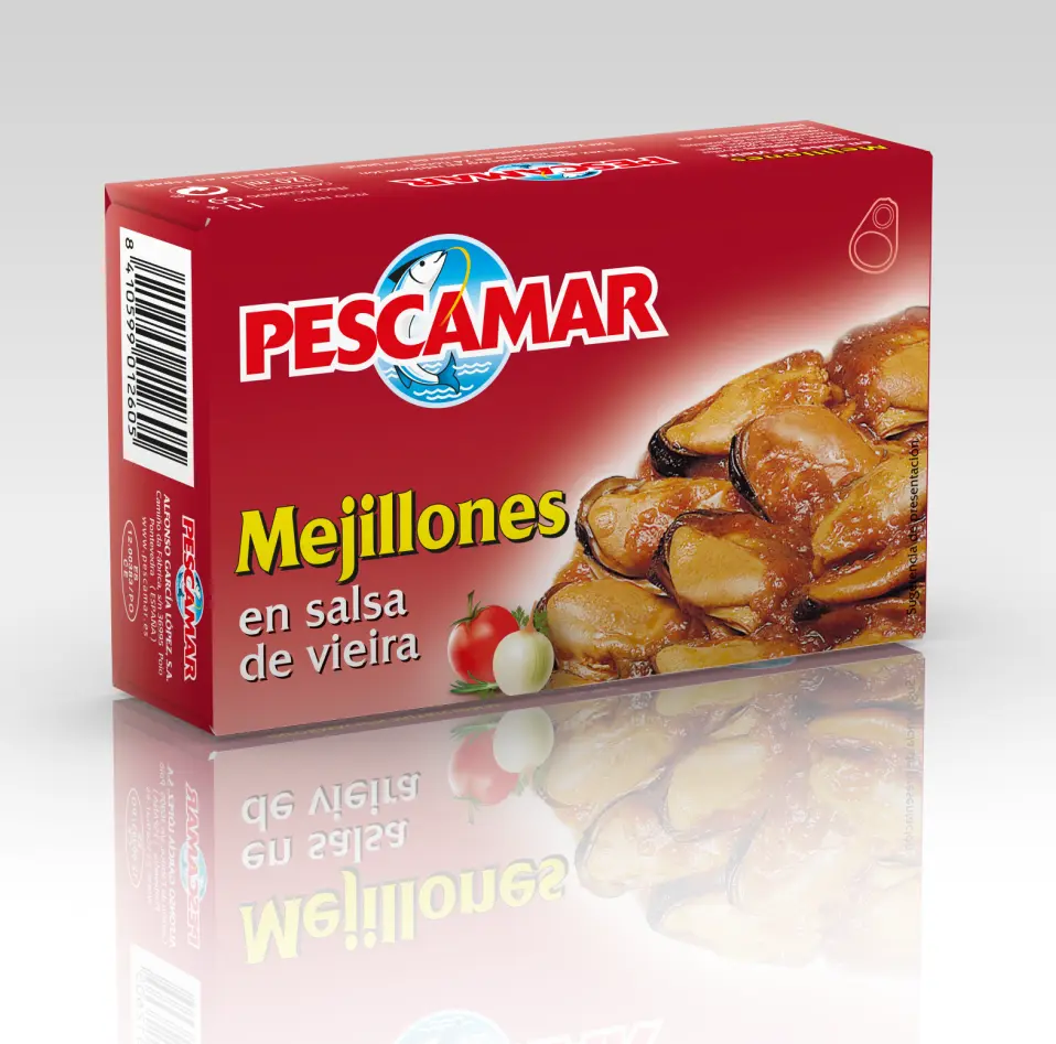 Małże w sosie 111g/69g PESCAMAR 