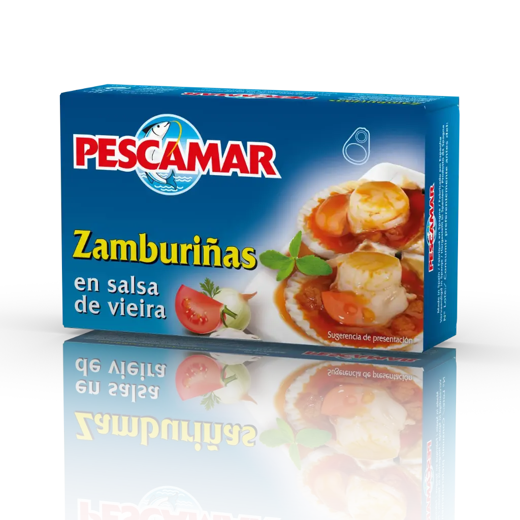 Przegrzebki w sosie królewskim 111g/68g PESCAMAR 