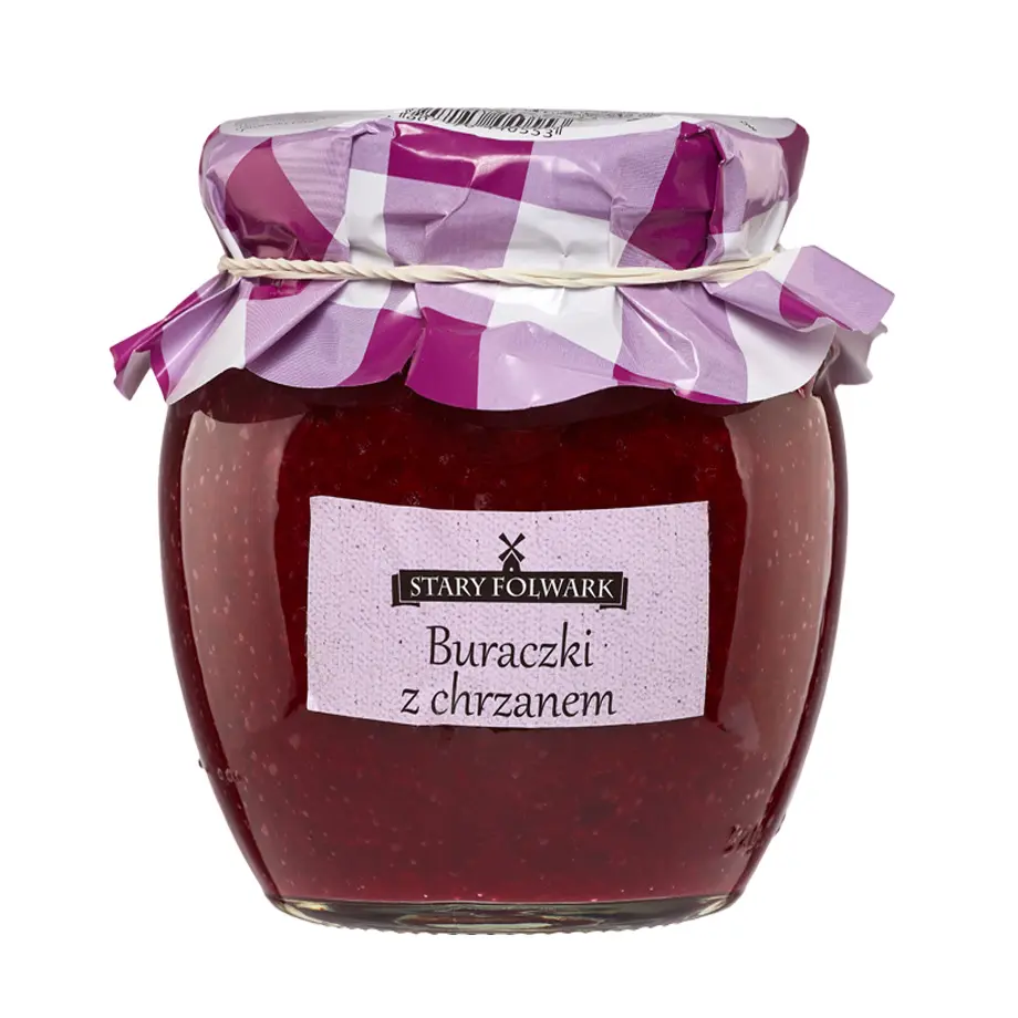 Buraczki z chrzanem 480g STARY FOLWARK 